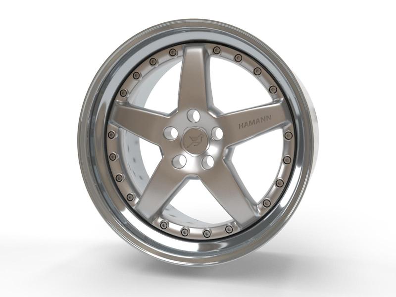 Hamann PG2 3 wheels 1/18 1/24 scale