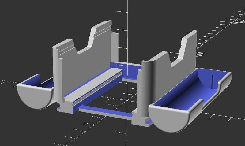 SMARS LC (Lowest Cost) Stackable Module, Optional 2x 18650 battery holder