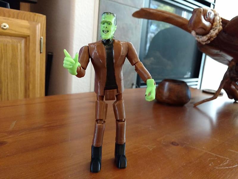 Herman Munster Poseable