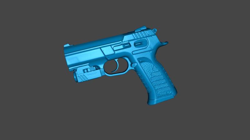 Tanfoglio FT9 Carry + Trustfire GM23 Real Size.