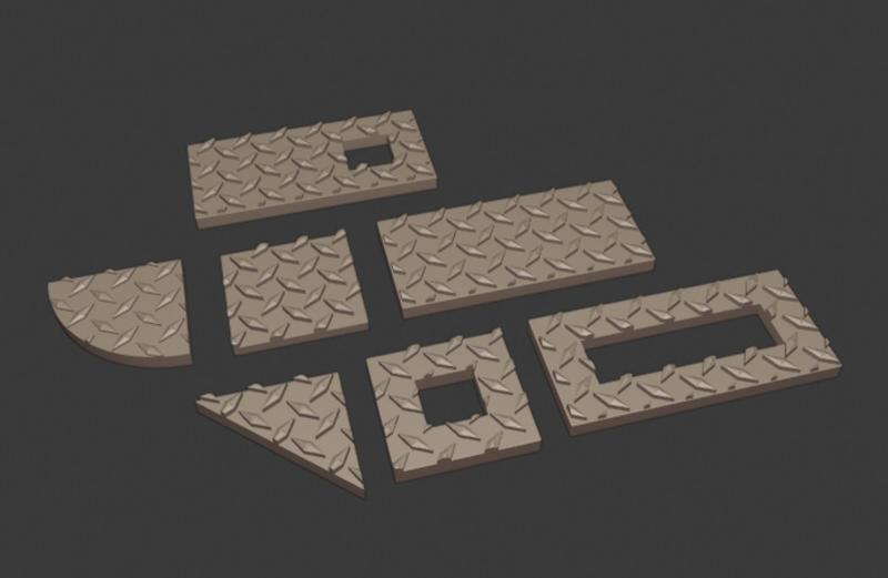 Gaslands Diamond Design Armor Plating