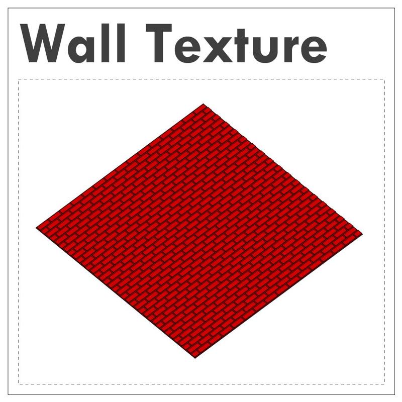 Diorama 3D Wall Texture [1/18 Scale][Free Sample]