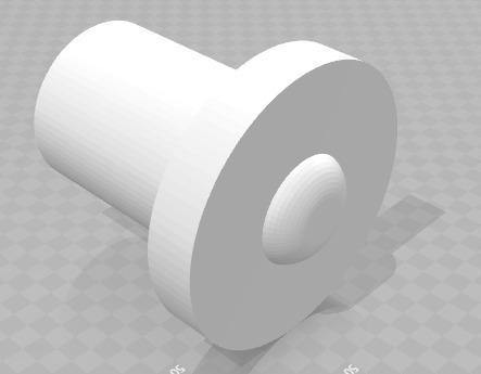 Piton de paroi de douche