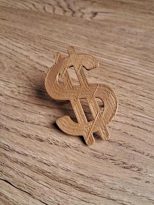 DOLLAR SIGN TOPPER