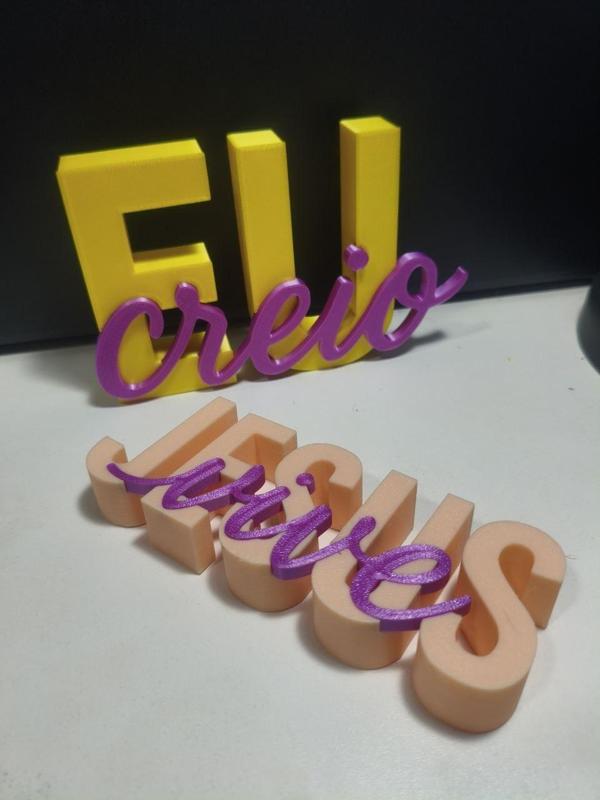 I believe in Christian decorative signs