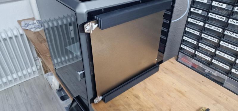 Universal print plate page holder (min. 300x300mm max. 320x320mm) K1 Max