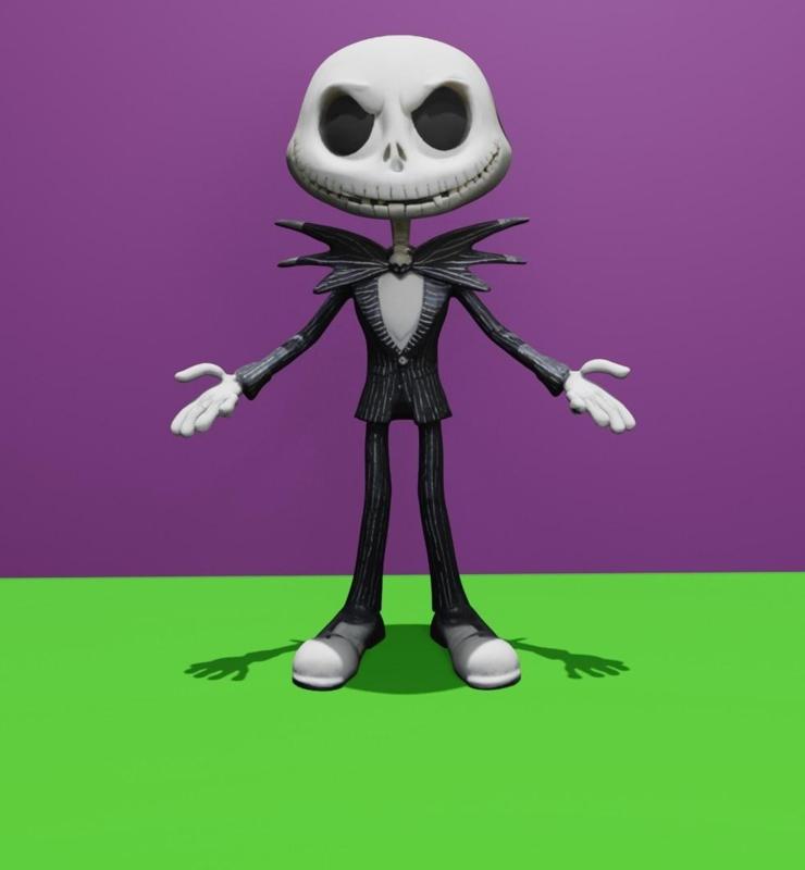 Jack Skellington STL