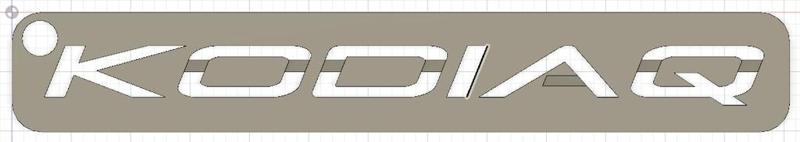 Skoda Kodiaq Keychain