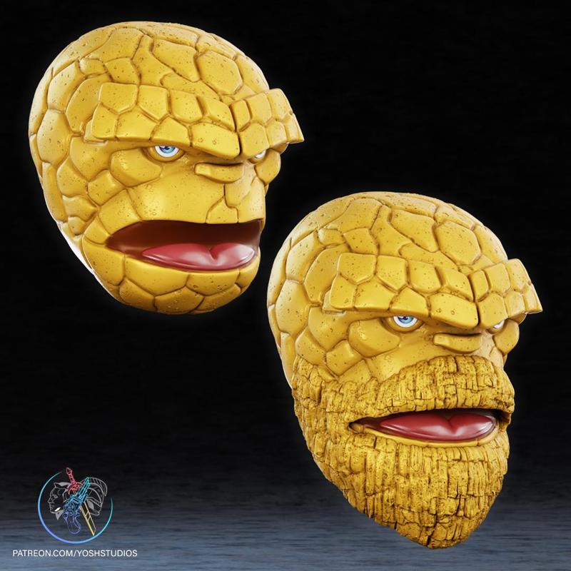 Comic Thing Mask 3D Printer STL File