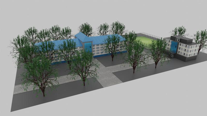 School and Classroom Interior