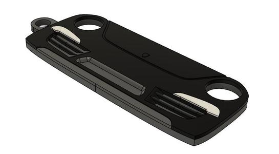 Porsche 911 keychain