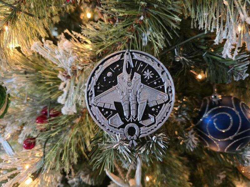 F-22 Christmas Bauble