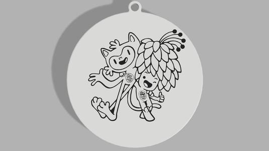 Vinicius and Tom - Christmas Ornament