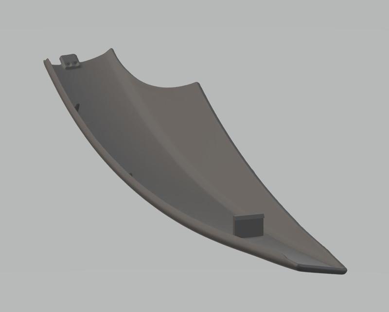 Mercedes Benz VITO VIANO W639 W447 roof rack cap cover Front 201607694 R