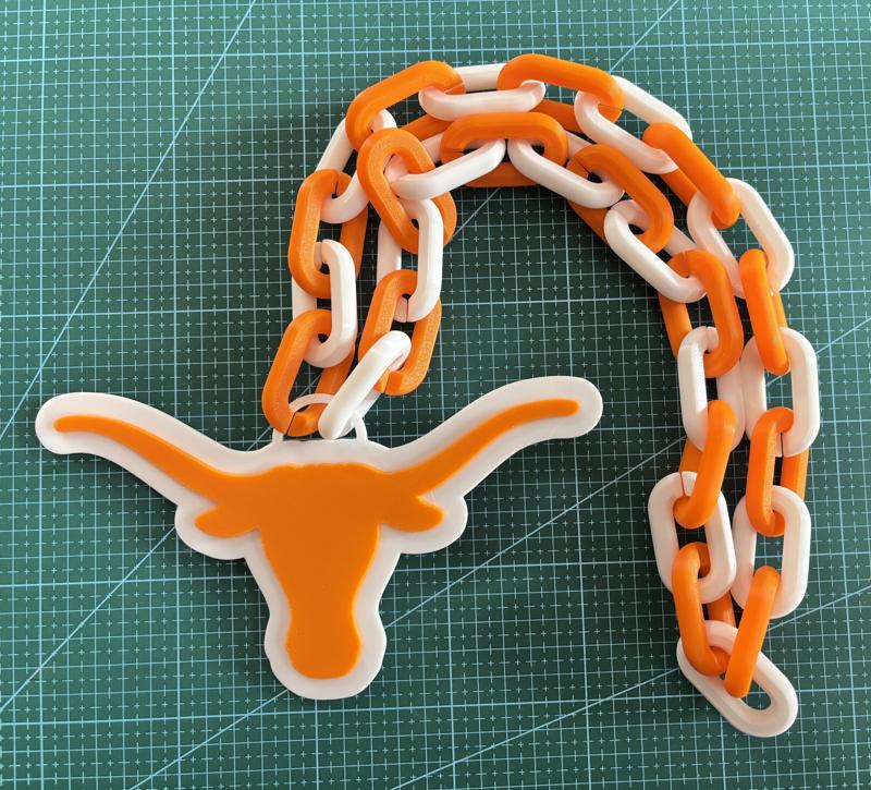 Longhorns Texas NCAAF Chain