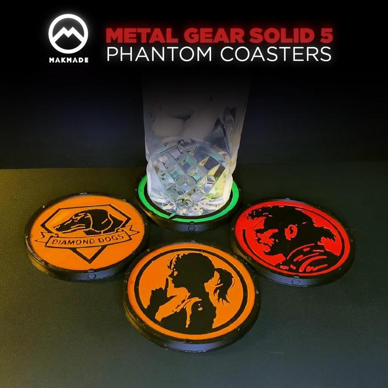 MGS5 Phantom Coasters PIP