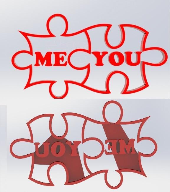 puzzle piece valentine day cookie cutter