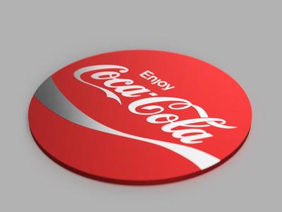 Coca-cola coaster