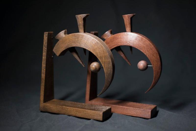 Allomantic Symbol Bookends (Steel)