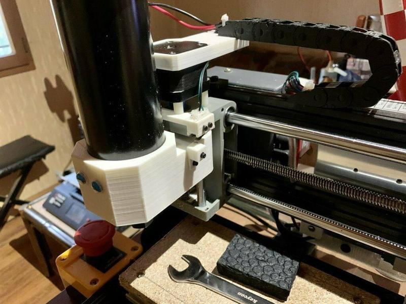 500W CNC motor booster bracket