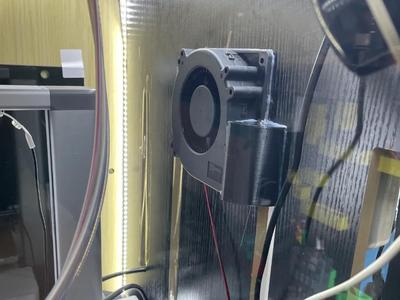 Optimal Negative Pressure Enclosure for Cat Enclosure (Easy Glue-and-Board Method), includes STEP file