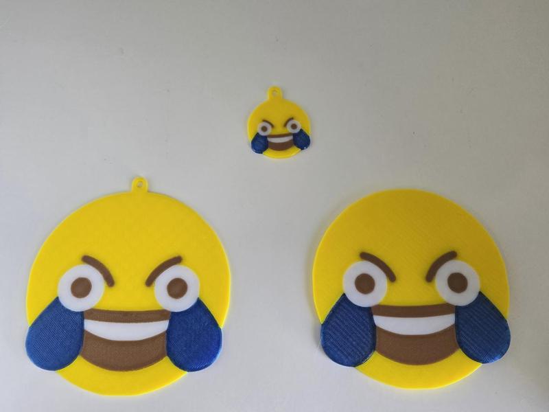 Open Eyes Laughing Crying Emoji