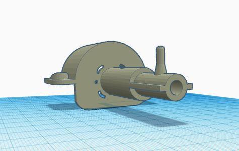 stern motor support 4mm 90mm 60mm