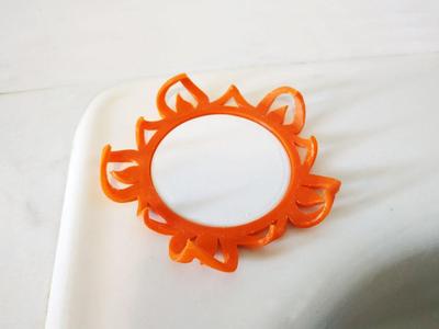Sun soap dish