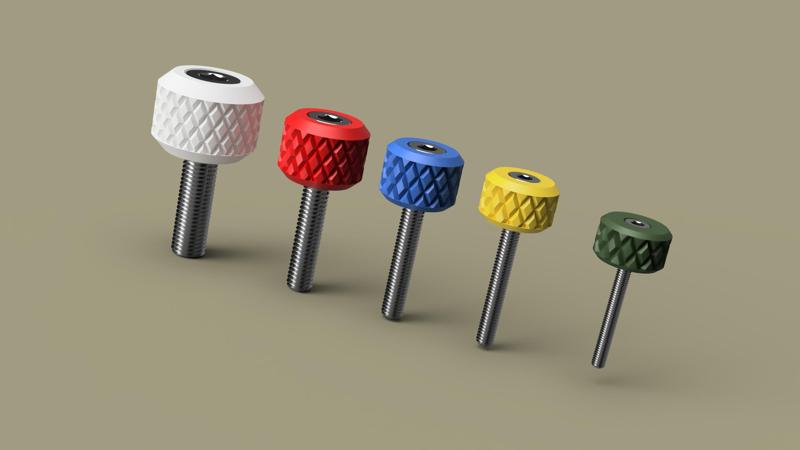 Knurled M3-M8 Thumbscrews