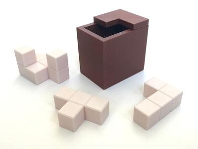 Kamelle Box - Packing puzzle by Christoph Lohe