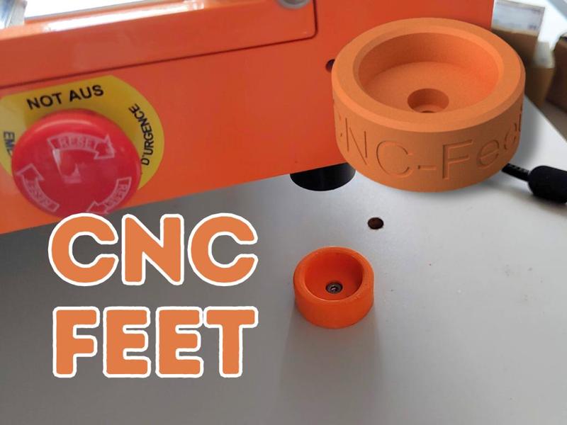 CNC FEET Stepcraft 600