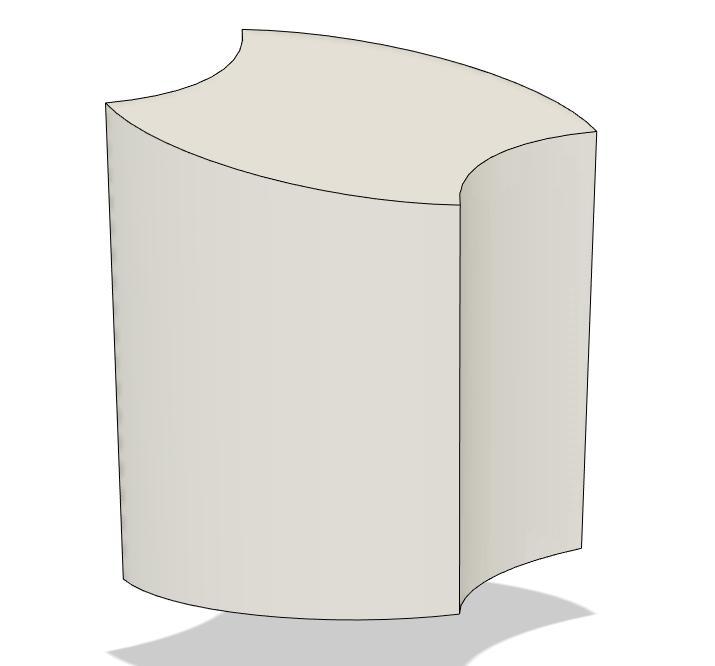 2022-2020 Cup hole insert (blank for modification) for Ford Escape