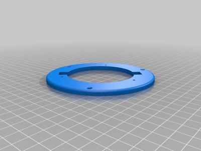 Bracket for Gas Pro Tweeter Loudspeaker(to tight original when mount in holes,almost same hole-holepattern)