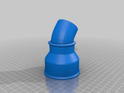 shop vac router dust port collector adaptor