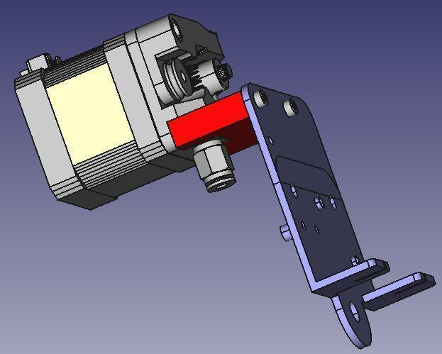 Hero Me Gen 5 Part Selector And Simple Extruder Spacer for Generic DD Plate
