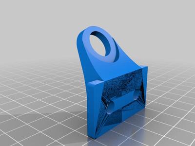 Pedal box brake light switch mount