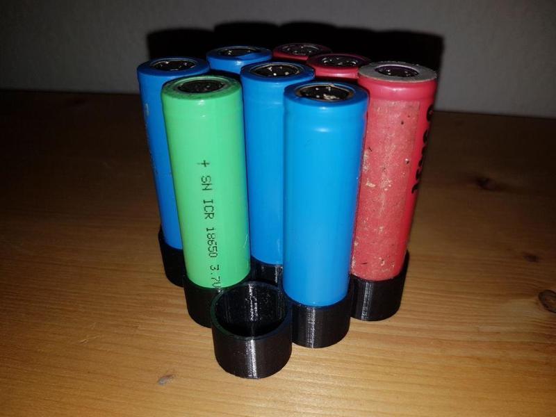 Lithium cell holder (for example: 18650)