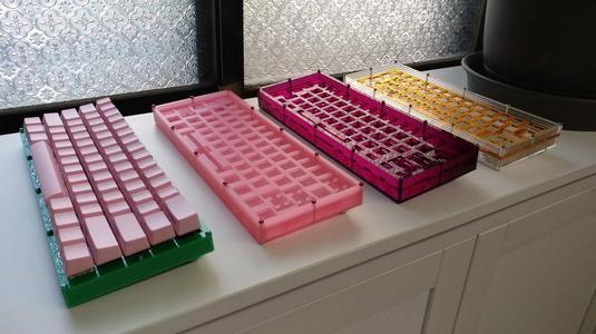 The Vampa - A 60% Stacked Acrylic Keyboard Case
