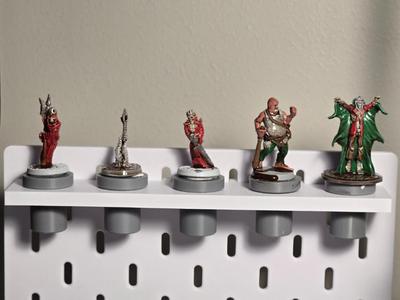 Skadis Miniature Painting shelf 