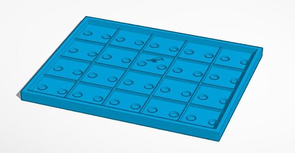 Movement Tray 20mm x 20mm for 20 units