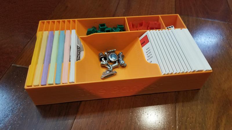 #0027 Monopoly Organizer Tray/Inlay - "The Banker"