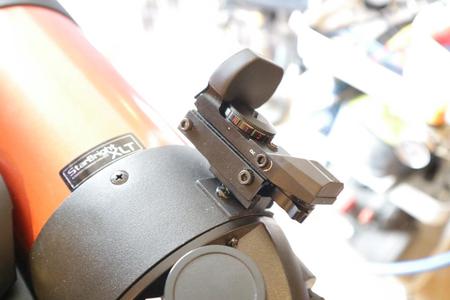 Celestron sight mount to Picatinny rail adaptor