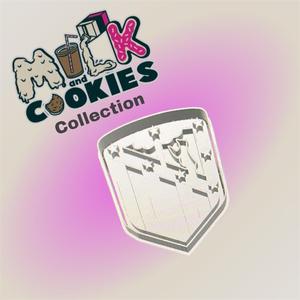 Atletico de Madrid Coat of Arms Cookie Cutter