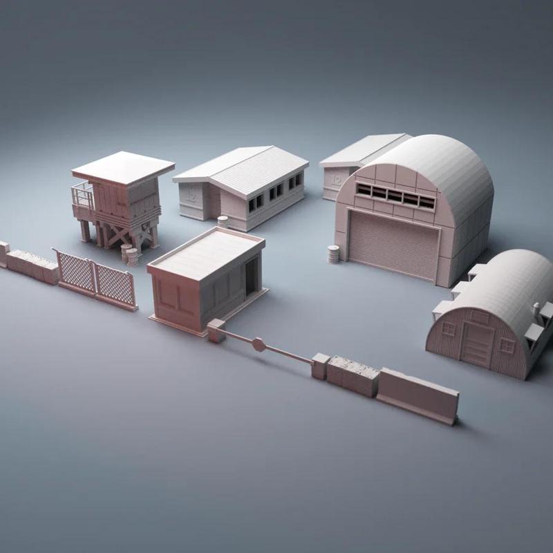 Urban Military Compound 28mm