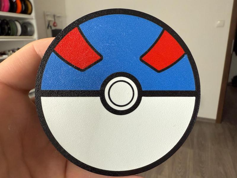 Great Ball Poke Ball Pokemon coaster