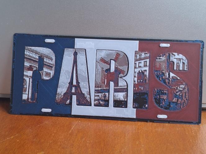 Paris decor hueforge