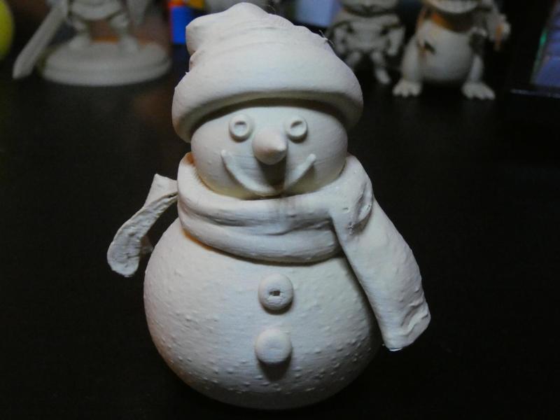 Cute Snowman with Cozy Yarn Look – Winter Decor