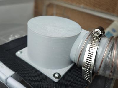 8cm to 5cm Duct Adapter Enclosure Fan Converter