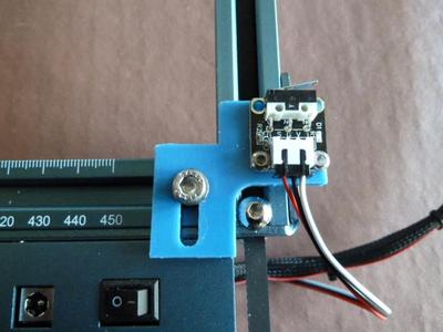 Sculpfun S6/S9 end-stop brackets in OpenSCAD