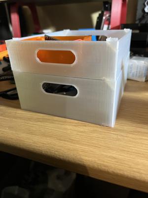 Stackable tray remix - more height options
